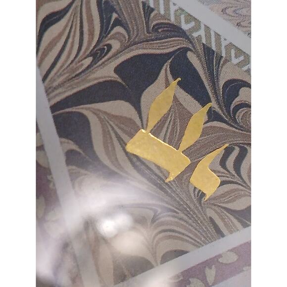 Exotic Star Of David Artist Signed Framed Gold Handpainted Mediterranean Culture - Picture 8 of 16